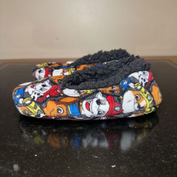 PAW PATROL MARSHALL Boys Fuzzy Babba Slippers NWT Size S/M (8-13) - Picture 3 of 5